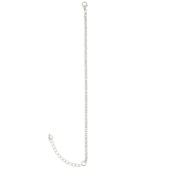 24 Pack: 7.5" Rhodium Rolo Chain Bracelet by Bead Landing™