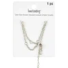 24 Pack: 9" Rhodium Slider Charm Bracelet by Bead Landing™