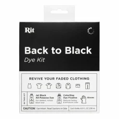 6 Pack: Rit® Back to Black Dye Kit