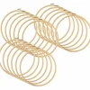 18 Pack: 12" Round Bamboo Embroidery Hoop by Loops & Threads™