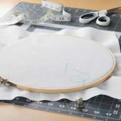 18 Pack: 12" Round Bamboo Embroidery Hoop by Loops & Threads™