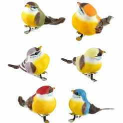 8 Packs: 6 ct. (48 total) Assorted Mushroom Birds by Ashland®