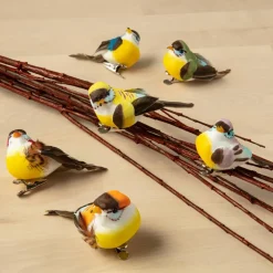 8 Packs: 6 ct. (48 total) Assorted Mushroom Birds by Ashland®