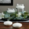 12 Packs: 4 ct. (48 total) Basic Elements™ White Floating Candles by Ashland®