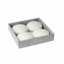12 Packs: 4 ct. (48 total) Basic Elements™ White Floating Candles by Ashland®