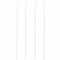 9 Packs: 4 ct. (36 total) Beadalon® 2.5" Collapsible Eye Needles