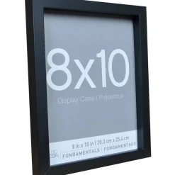 9 Packs: 3 ct. (27 total) Black Fundamentals 8" x 10" Display Case by Studio Décor®