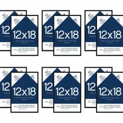 6 Packs: 2 ct. (12 total) Black Multipurpose 12