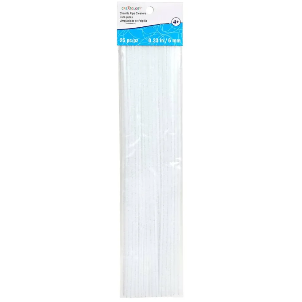 24 Packs: 25 ct. (600 total) Chenille Pipe Cleaners by Creatology™