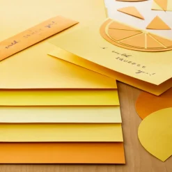 12 Packs: 50 ct. (600 total) Citrus 8.5" x 11" Cardstock Paper by Recollections™