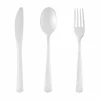 8 Packs: 120 ct. (960 total) Clear Mixed Plastic Cutlery by Celebrate It™