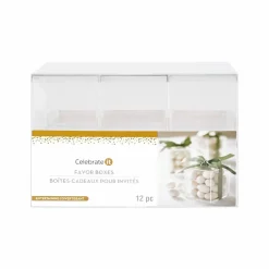 8 Packs: 12 ct. (96 total) 2" Clear Plastic Favor Boxes by Celebrate It™