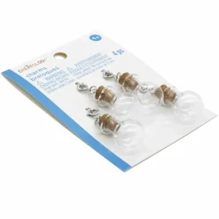 12 Packs: 4 ct. (48 total) Clear Potion Bottle Charms by Creatology™