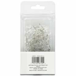 24 Packs: 100 ct. (2,400 total) Clear Pushpins by B2C®