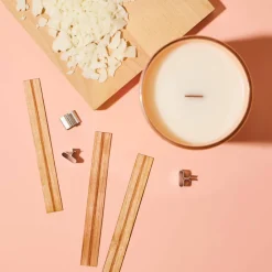 12 Packs: 6 ct. (72 total) Crackling Wood Wicks by Make Market®