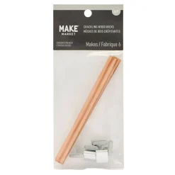 12 Packs: 6 ct. (72 total) Crackling Wood Wicks by Make Market®