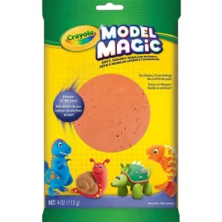 4 Packs: 6 ct. (24 total) Crayola® Model Magic® 4oz. Terra Cotta Modeling Compound