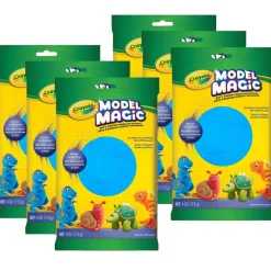 4 Packs: 6 ct. (24 total) Crayola® Model Magic® 4oz. Blue Modeling Compound
