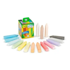 12 Packs: 16 ct. (192 total) Crayola® Washable Sidewalk Chalk
