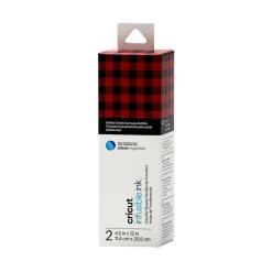 6 Packs: 2 ct. (12 total) Cricut® Infusible Ink™ 4.5" Transfer Sheets, Buffalo Check