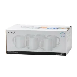 6 Packs: 6 ct. (36 total) Cricut® 12oz. White Ceramic Mug Blanks