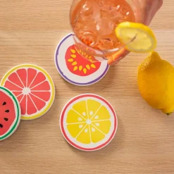 6 Packs: 4 ct. (24 total) Cricut® Round Coaster Blanks