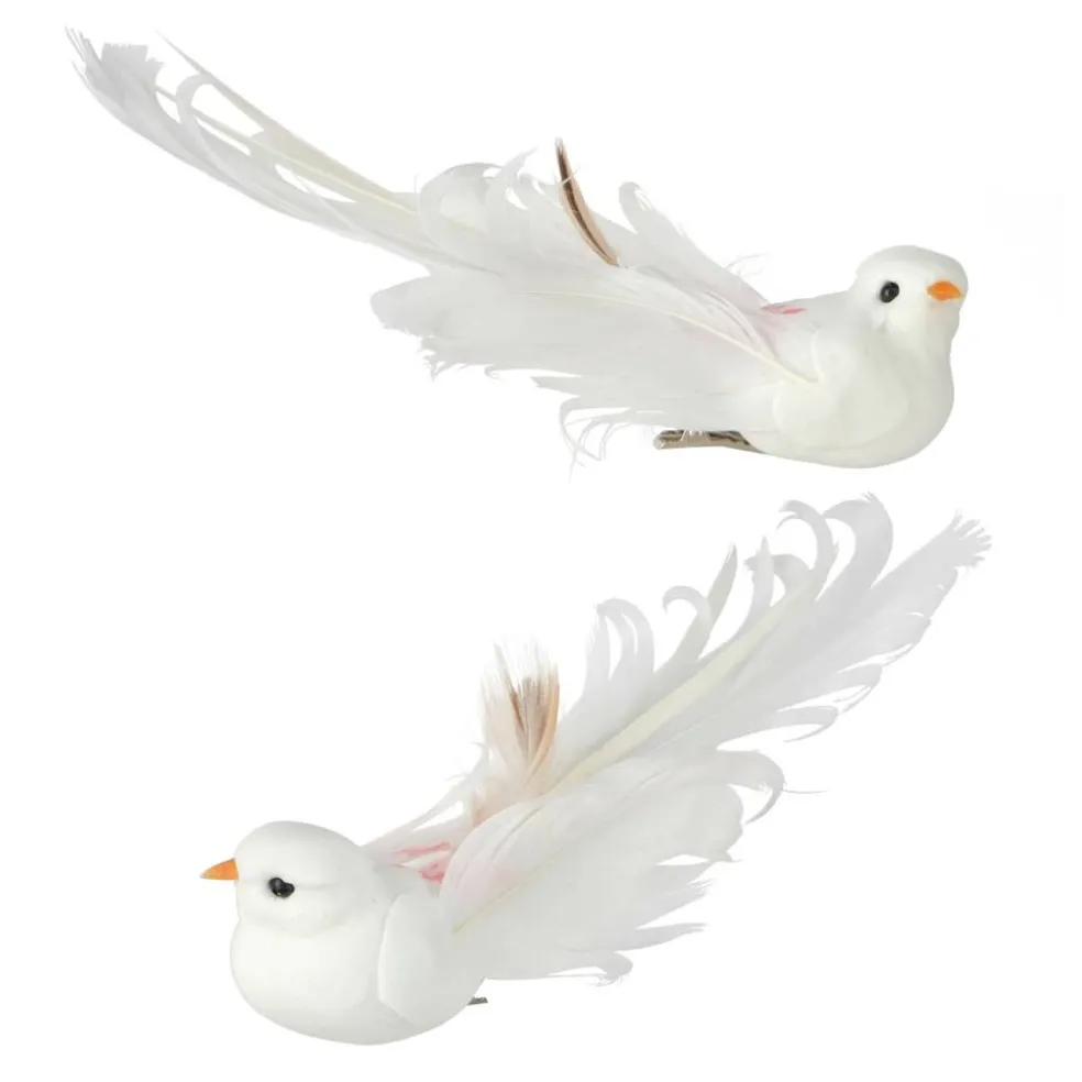12 Packs: 2 ct. (24 total) Decorative Feather Birds by Ashland®
