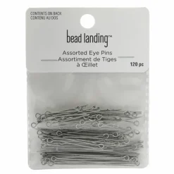 12 Packs: 120 ct. (1,440 total) Eye Pins Mix by Bead Landing™