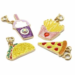 12 Packs: 4 ct. (48 total) Fast Food Charms by Creatologyâ„¢