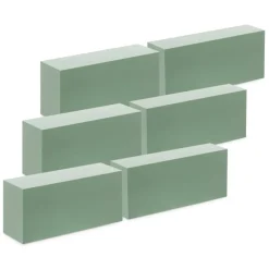 8 Packs: 6 ct. (48 total) FloraCraft® DryFōM® Green Brick