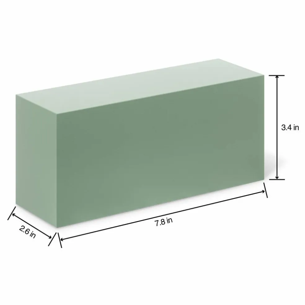 8 Packs: 6 ct. (48 total) FloraCraft® DryFōM® Green Brick