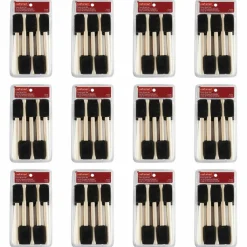 12 Packs: 20 ct. (240 total) 1" Foam Brush Set Value Pack by Craft Smart®
