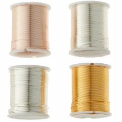 6 Packs: 4 ct. (24 total) 24 Gauge Assorted Jewelry Wire Set by Bead Landing™