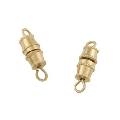 12 Packs: 24 ct. (288 total) Gold Barrel Clasps by Bead Landing™