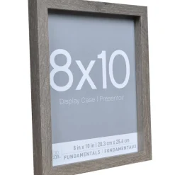 9 Packs: 3 ct. (27 total) Gray Fundamentals 8" x 10" Display Case by Studio Décor®