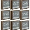 9 Packs: 2 ct. (18 total) Gray Fundamentals 12" x 12" Shadow Box by Studio Décor®