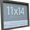 9 Packs: 2 ct. (18 total) Gray Fundamentals 11" x 14" Display Case by Studio Décor®