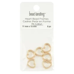 12 Packs: 6 ct. (72 total) Heart Bead Frames by Bead Landing™