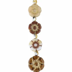 6 Packs: 15 ct. (90 total) Honey Autumn Czech Glass Flower Bead Mix by Bead Landing™