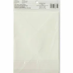 12 Packs: 10 ct. (120 total) Ivory Card & Envelope Set by Recollections™, 5
