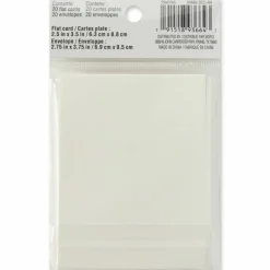 12 Packs: 20 ct. (240 total) Ivory Cards & Envelopes by Recollections™, 2.5