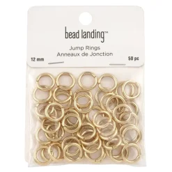 12 Packs: 50ct. (600 total) Jump Rings by Bead Landing™