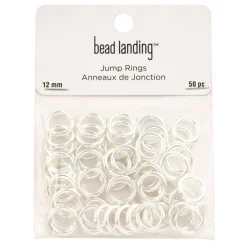 12 Packs: 50ct. (600 total) Jump Rings by Bead Landing™
