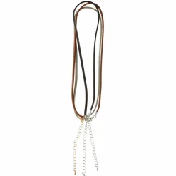 8 Packs: 3 ct. (24 total) Leather Choker Necklaces by Bead Landing™