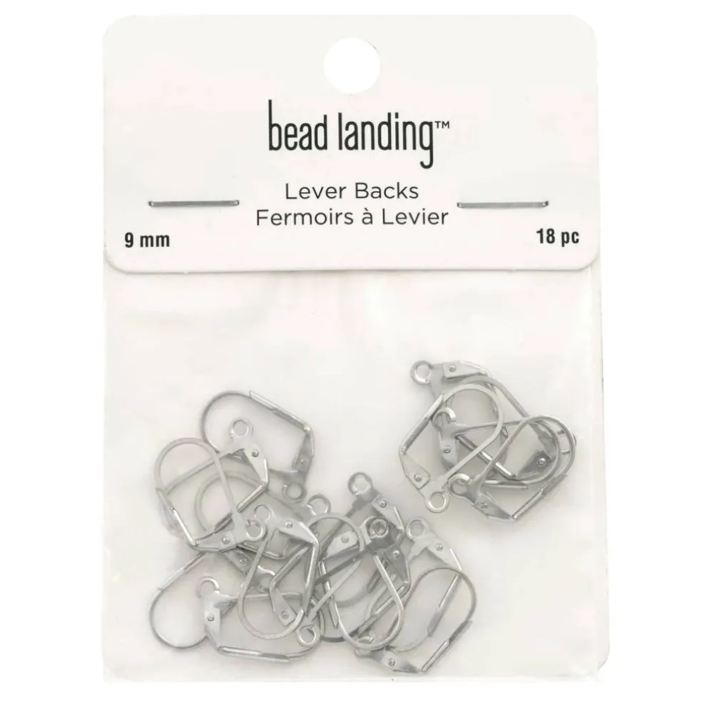 12 Packs: 18 ct. (216 total) Lever Backs by Bead Landing™