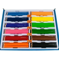 5 Packs: 240 ct. (1,200 total) MapedĀ® Color'Peps Triangular Colored Pencils School Pack