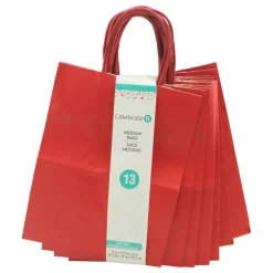 8 Packs: 13 ct. (104 total) Medium Paper Gift Bags by Celebrate It™