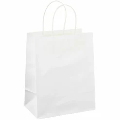 6 Packs: 13 ct. (78 total) Medium White Paper Gift Bags by Celebrate It™