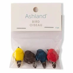 12 Packs: 4 ct. (48 total) Micro Mini Mushroom Birds by Ashland®