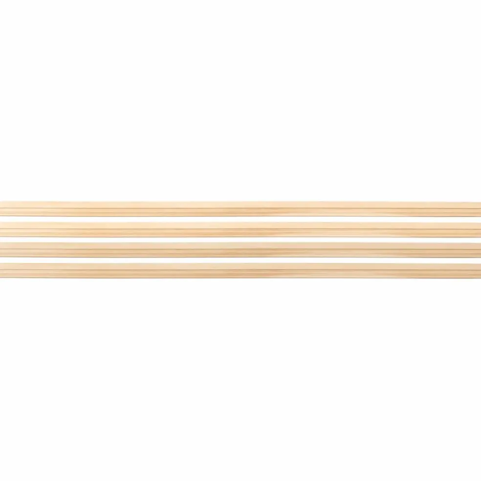 12 Packs: 4 ct. (48 total) Mini Unfinished Baseboards by Make Market®
